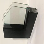hot arrival anodized office glass partition with flush door design double glazed
