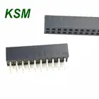 computer cables connectors 2.54 mm connector male female connector 2.54mm pin female pcb female headers