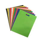 Custom logo printed d cut non woven shopping bags