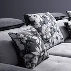 Foshan COOC BY8090 living room corner sofas simple fabric sofa set design