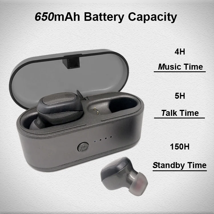 Blue tooth V5.0 Touch micro Small TWS Earbuds Case In Wireless Headphone - ANKUX.COM
