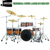 Professional Painting Lacquer 6PCS Drum Kits/Drum Sets