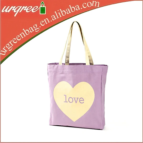eco friendly customized cotton wedding welcome bags for love