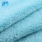 China factory 288F 100% polyester solid microfiber coral fleece material fabric for textile