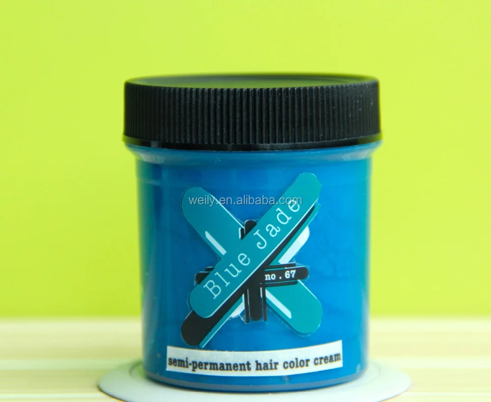 Blue Jade Hair Color Semi Permanent Hair Colour Ammonia Free