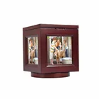 Pet Cremation Rotating Photo Framed Box Urn