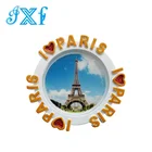 Resin city souvenir photo fridge magnet I love Paris fridge magnet