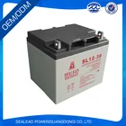 factory price 12v 38ah long life battery for electric golf cart