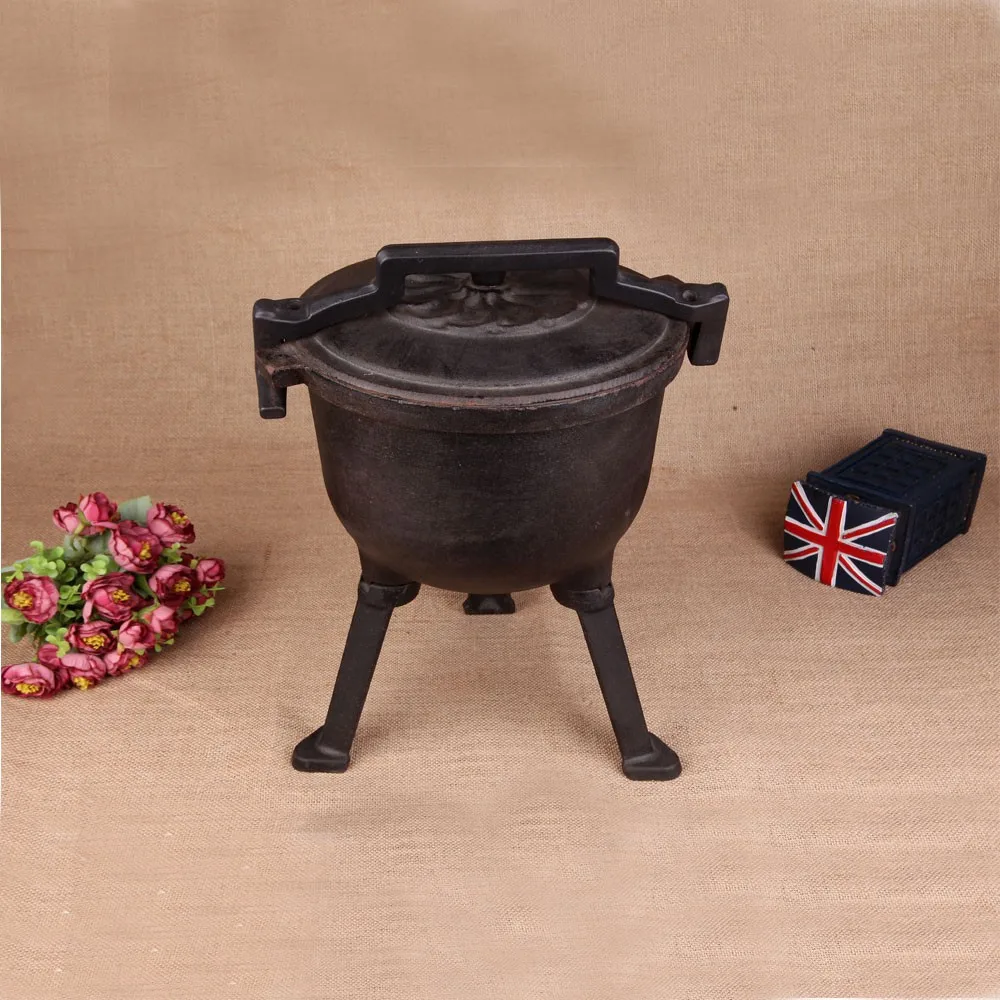 Cast Iron Non Enamel Dutch Oven With Three Legs Buy Dutch Oven,Enamel Dutch Ovens,Cast Iron