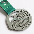 2019 WTD Latest Top Design Fabric Ironman Metal Medal Marathon Running Medals of Honor for Souvenir