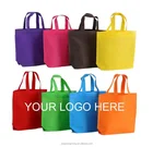 Cheap price custom logo eco friendly fabric shirt jeans shoes garment shopping non woven bag
