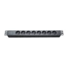 Lucktech 8 way french PDU with 1.8m power cable for rack mount