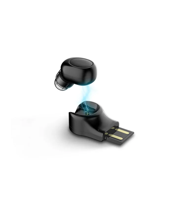 Wholesale Mini Single in Ear Bluetooth Earphone, Wireless Headset, Wireless Headphone with USB Magnetic Charging Dock - ANKUX.COM