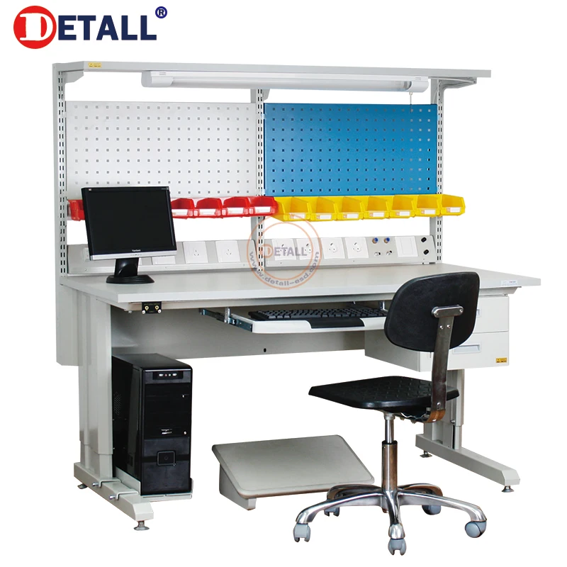 Detall Wholesales Electrical Adjustable Work Bench With Bench