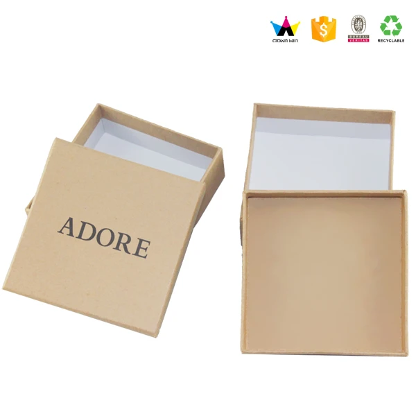 fancy jewelry paper box packaging gift with lid earring gift box