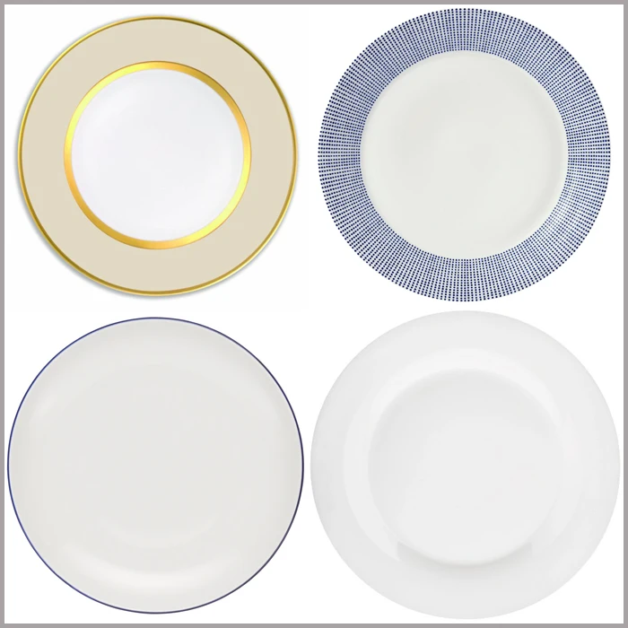 porcelain plates