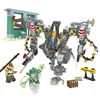 Factory supplier fire fighter series plastic building block
