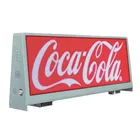 Hot selling electronic communication LED taxi roof signs with low price
