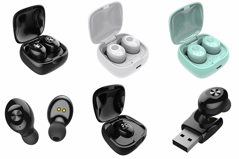 2019 Amazon Hot Selling Mini XG12 TWS Wireless Earbuds Earphone With Mic - ANKUX.COM