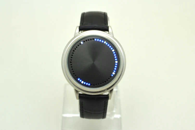2015 New Arrival Trendy Women Fashion Watch LED Touch Screen Digital Watch Men Women Leather Band Unisex LED Watch Lover's Watch