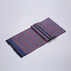 Winter Fashion Double Faced Silk Scarf For Mens