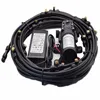 12V DC Misting Pump with Power Supply 160PSI High Pressure Booster Diaphragm Water Pump Sprayer for Misting System