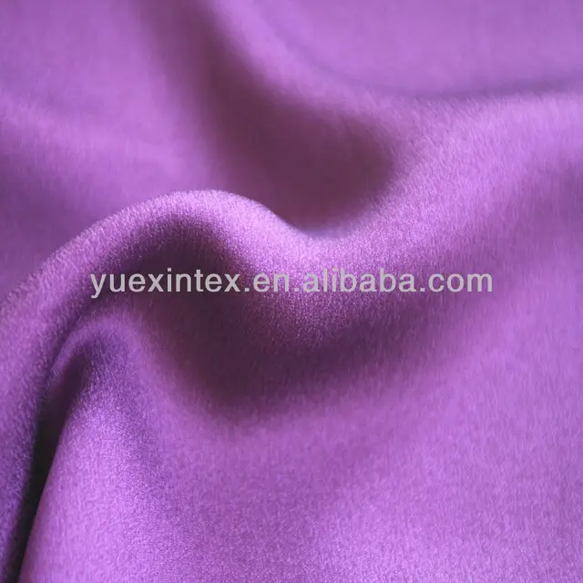 acetate fiber viscose blend satin georgette fabric