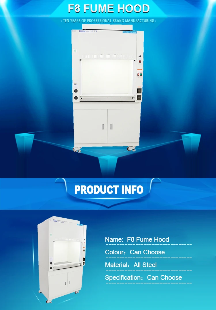 Guangzhou Fume Cupboards, Safety Cabinet Hood Lab Product Equipment Hospital Laboratory Equipment/