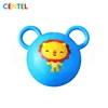 Inflatable rattle toys soft handle ball