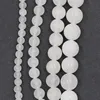 Snow White Crystal Quartz Gemstone Round beads wholesale