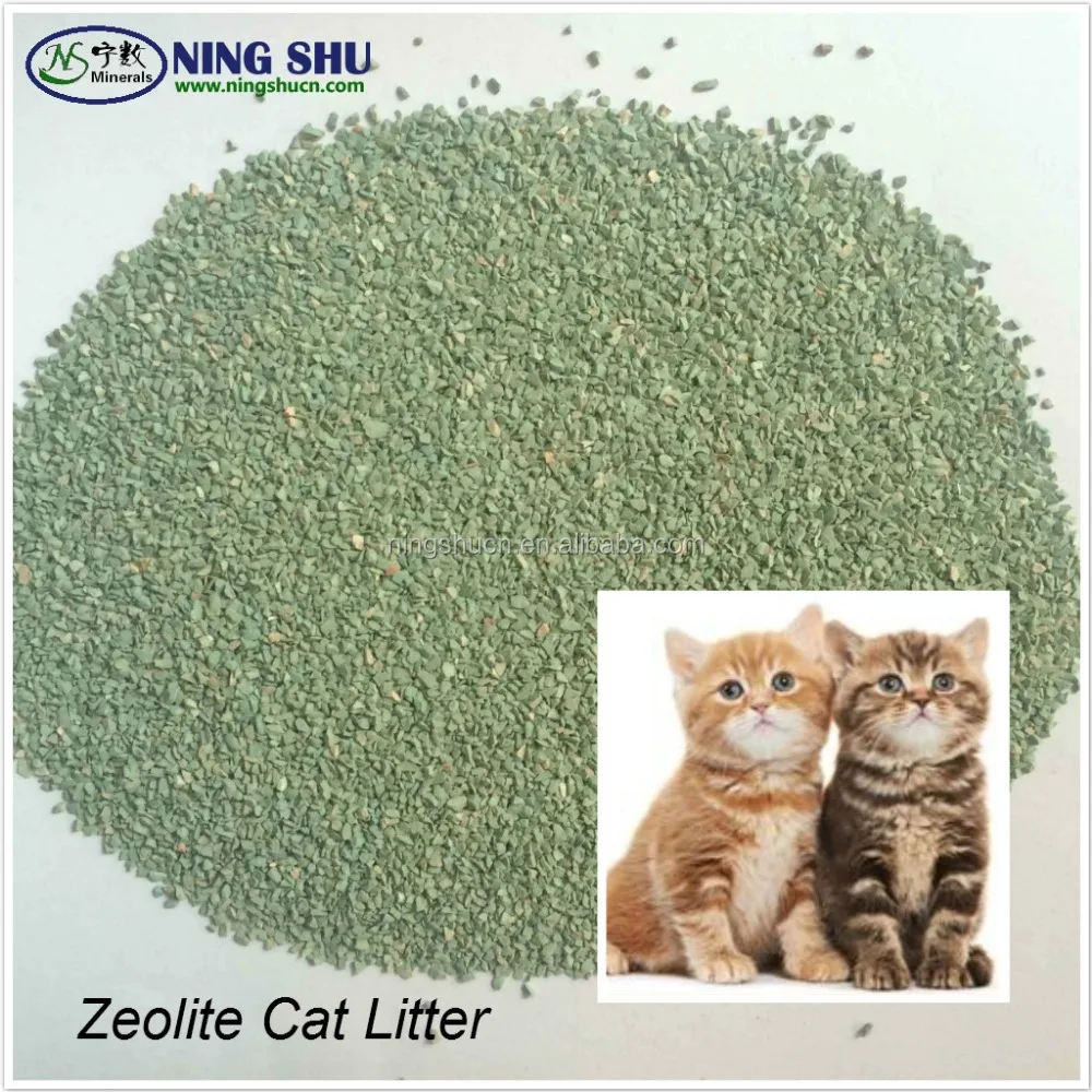 natural kitty litter granular zeolite pellet for cat litter