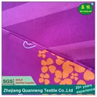 Purple high density 100 polyester microfiber bed sheet fabric