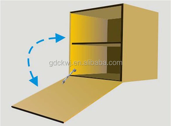 adjustable heigh cheap price 100n cross reference gas spring for cupboard
