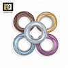 Fancy Crystal Design Curtain Rings With Curtain Rod Accessories For Home Decoration