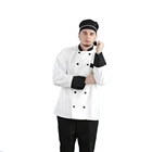 High quality long sleeve chef uniform,Unisex chef coat