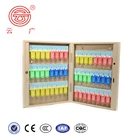 New Product Wooden Wall Hanging Lock Key Box For 32 Key