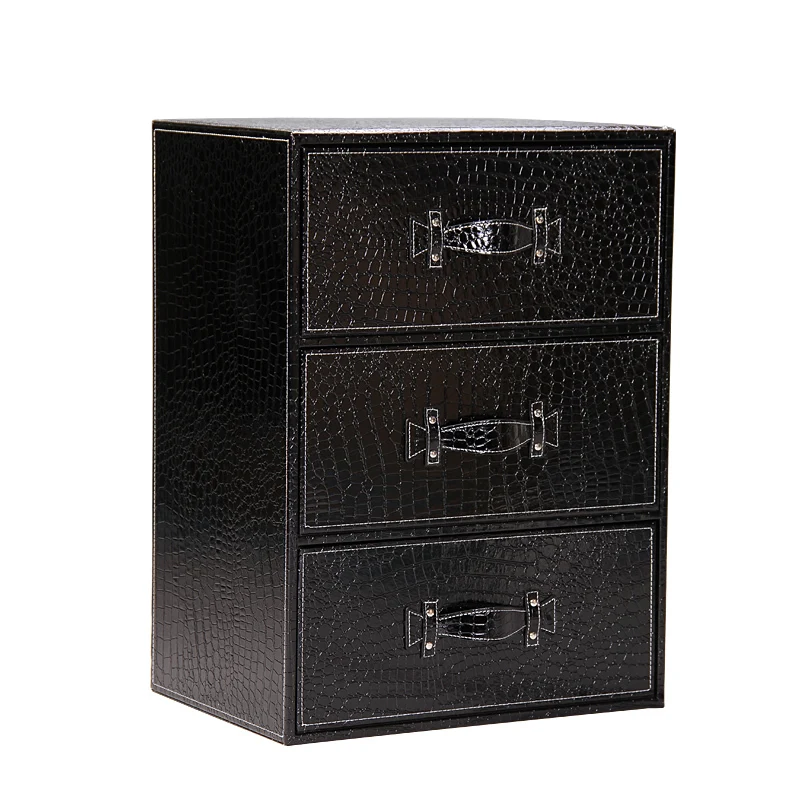 Accor leather storage locker drawer storage cabinets wood drawer storage leather clothes