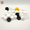 15/24/28-410 PP screw bottle cap ribbed skirt hinged lid smooth skirt hinged cover with production liner for lotion bottle
