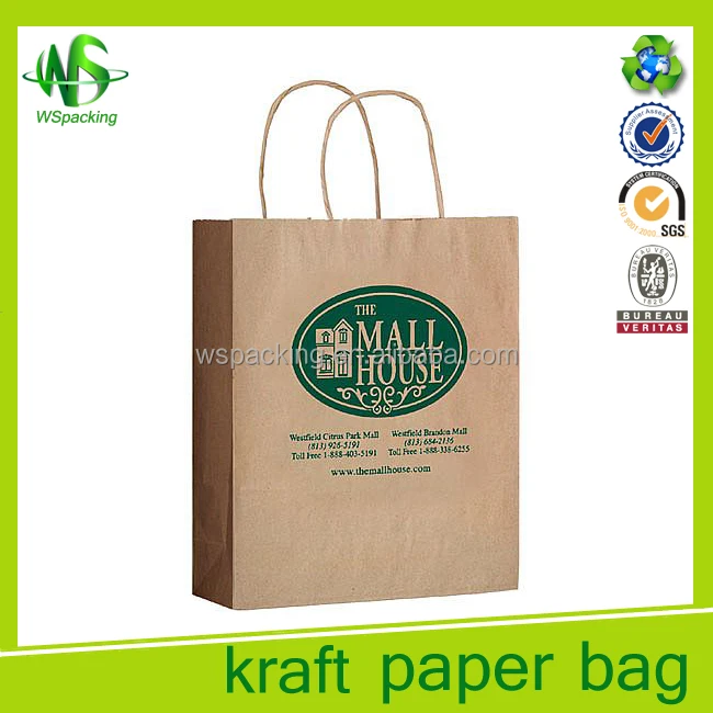 China Paper Bag Factory Supply Cheap High Quality Kraft Paper Bag - Buy Paper Bag Factory ...