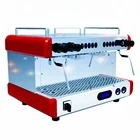 Double group espresso commercial semi automatic coffee machine