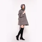 best price handmade sheep fur alpaca double breasted wool coat