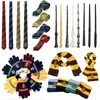 Magic Wand Scarf Ties Gloves Harry Potter Costumes Cosplay SET Kids Xmas Gift CE011