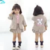SE350 Bulk Wholesale Kids Clothing Korea Girls Skirt Sets Fall Boutique
