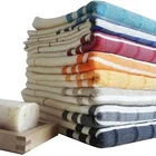 Cotton Turkish 100 Cotton Towels High Grade Light Weight 100% Cotton Hand Woven Striped Turkish Towel