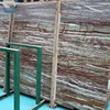 Polished wooden grain pakistan green onyx marble stone