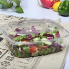Supply from Chinese manufacturers disposable take away plastic salad bowl with lid