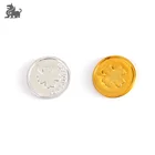 Cheap customized plastic game tokens gold coin for board game