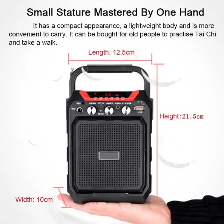 K99 Wireless Bluetooth Speaker Portable Bass Gun Sound Mobile Outdoor - ANKUX.COM