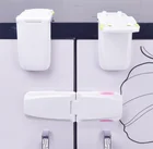 R angle safety lock for baby Factory selling drawer lock kids Child safety protector for cabinets