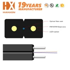 1/2/4 core ftth modem drop optical cables with sc connector price
